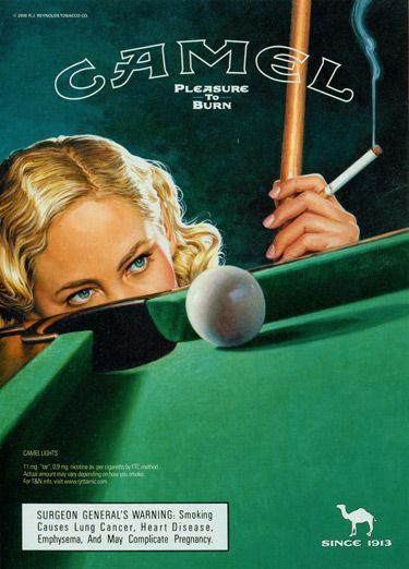 Vintage cigarette ad example 1